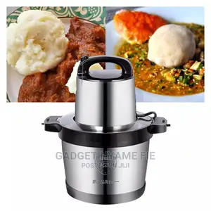 6L Stainless Steel Meat Mincer / Fufu Machine