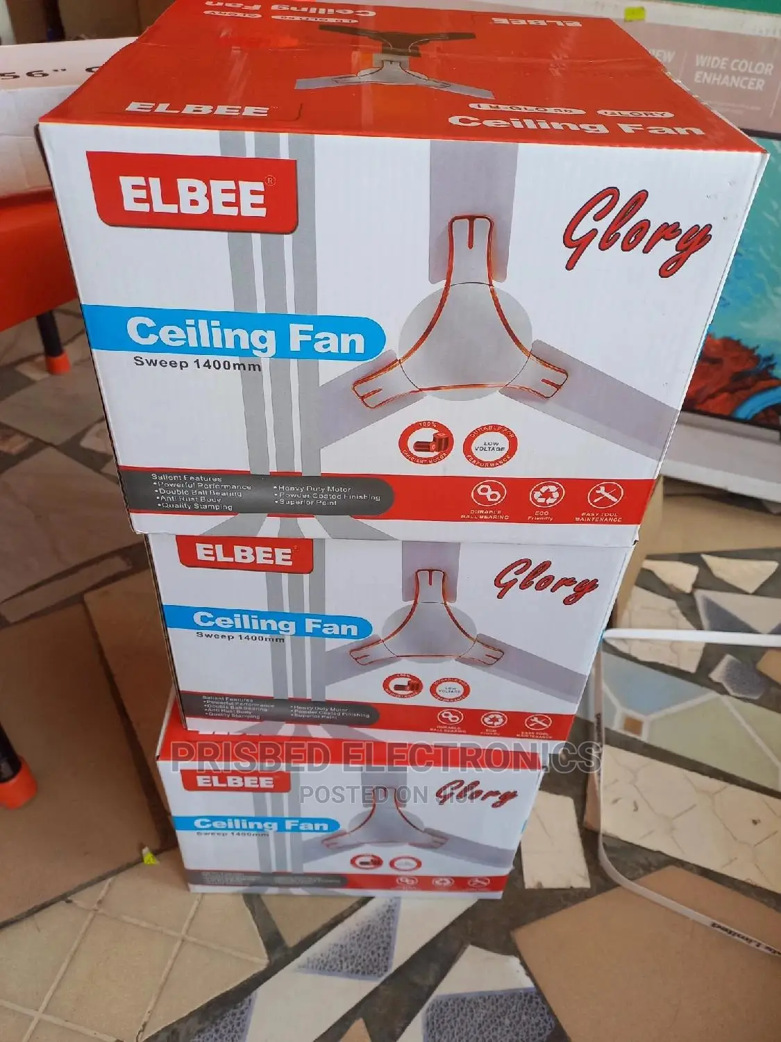 Elbee Designer Ceiling Fan 56 Inches