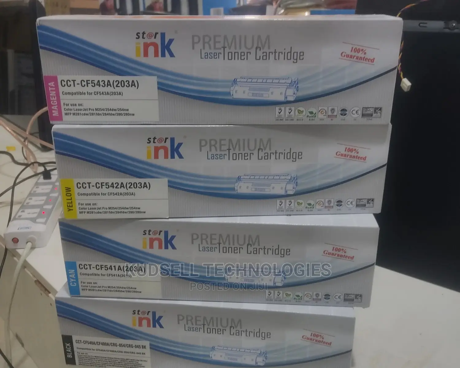 HP Toner 203A All Colors