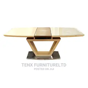 Dining Table With Shifter and Top Glass