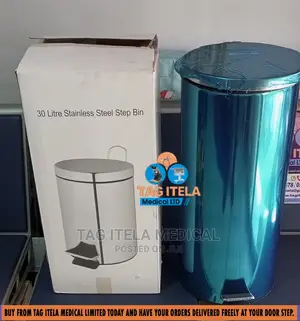 Pedal Dustbin (30ltrs Stainless Steel)