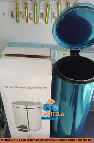 Pedal Dustbin (30ltrs Stainless Steel)