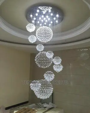 Chandelier Sprial Crystal Pendant
