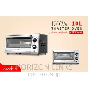 Decakila Electric Toaster Oven 1200W 10L