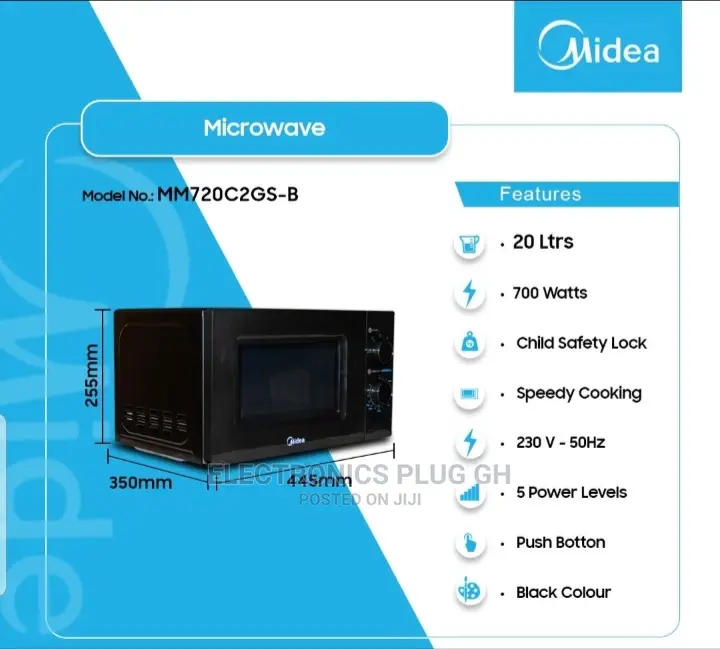 Media 20 Litres Microwave