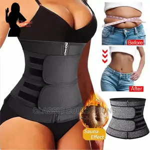 Double Belt Zip Tummy Control Trainer
