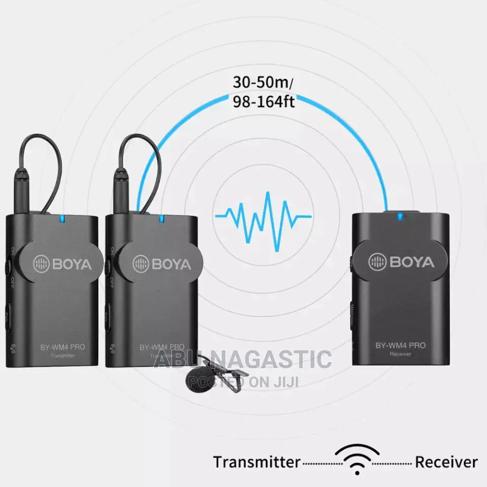 Boya by-Wm4 Pro Wirelesses Microphone