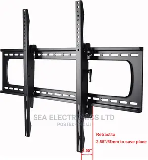 Original 32-110 Inch Black Fixed Tv Wall Mount Bracket