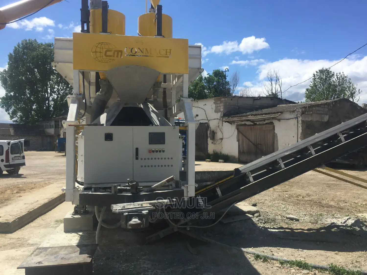 Conmach Block Machine Batching Plants From Turkey