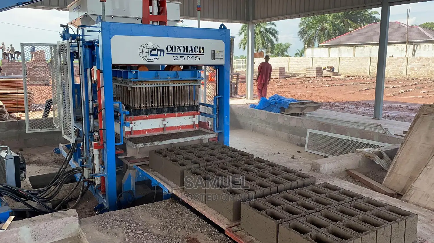 Conmach Block Machine Batching Plants From Turkey