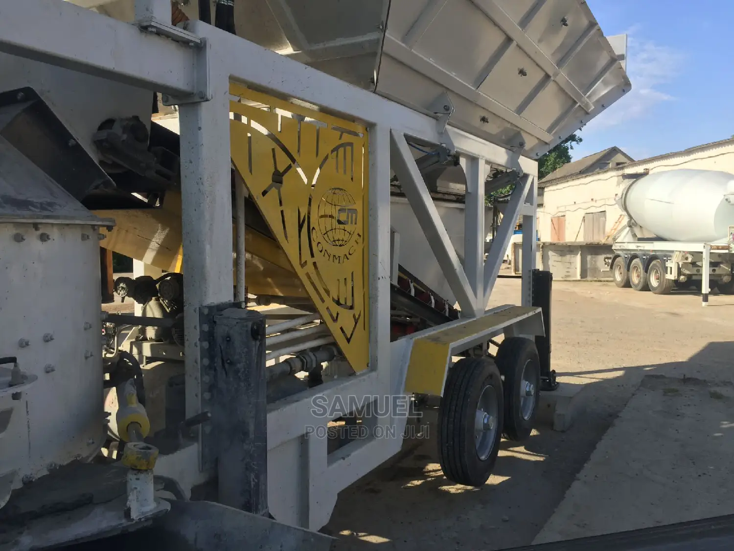 Conmach Block Machine Batching Plants From Turkey