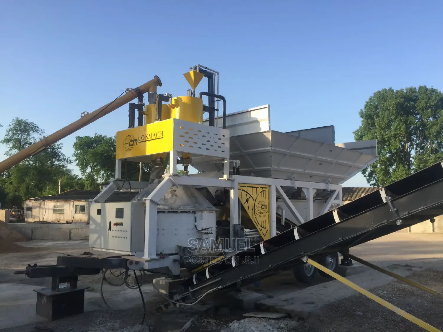 Conmach Block Machine Batching Plants From Turkey