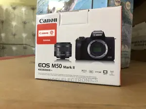Newly Arrived Canon EOS M50 Mark II Mirrorless Camera (Black