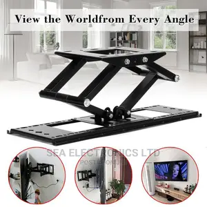 Newly Adjustable Double Arm 32-65 Inch Tv Wall Bracket
