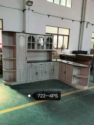 Kitchen Cabinet With a Sink