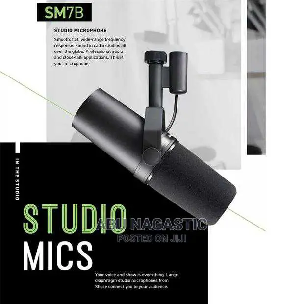 Shure SM7B Studio Professional Microphone