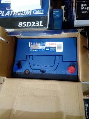 15 Plates Bosch Battery + Free Delivery
