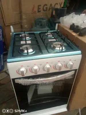 Stainless Top Gas Cooker (Binatone 50x50)