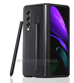 Saffiano Leather Protective Case Available 4 Samsung Zfold 3