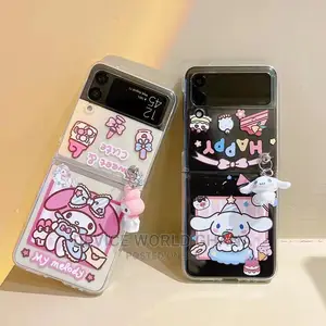 Moshow Design Transparent Case For Samsung Z Flip 3