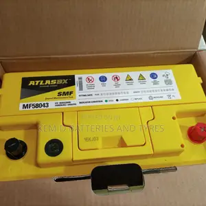 80ah 17 Plates Atlas Battery for Benz - Free Delivery