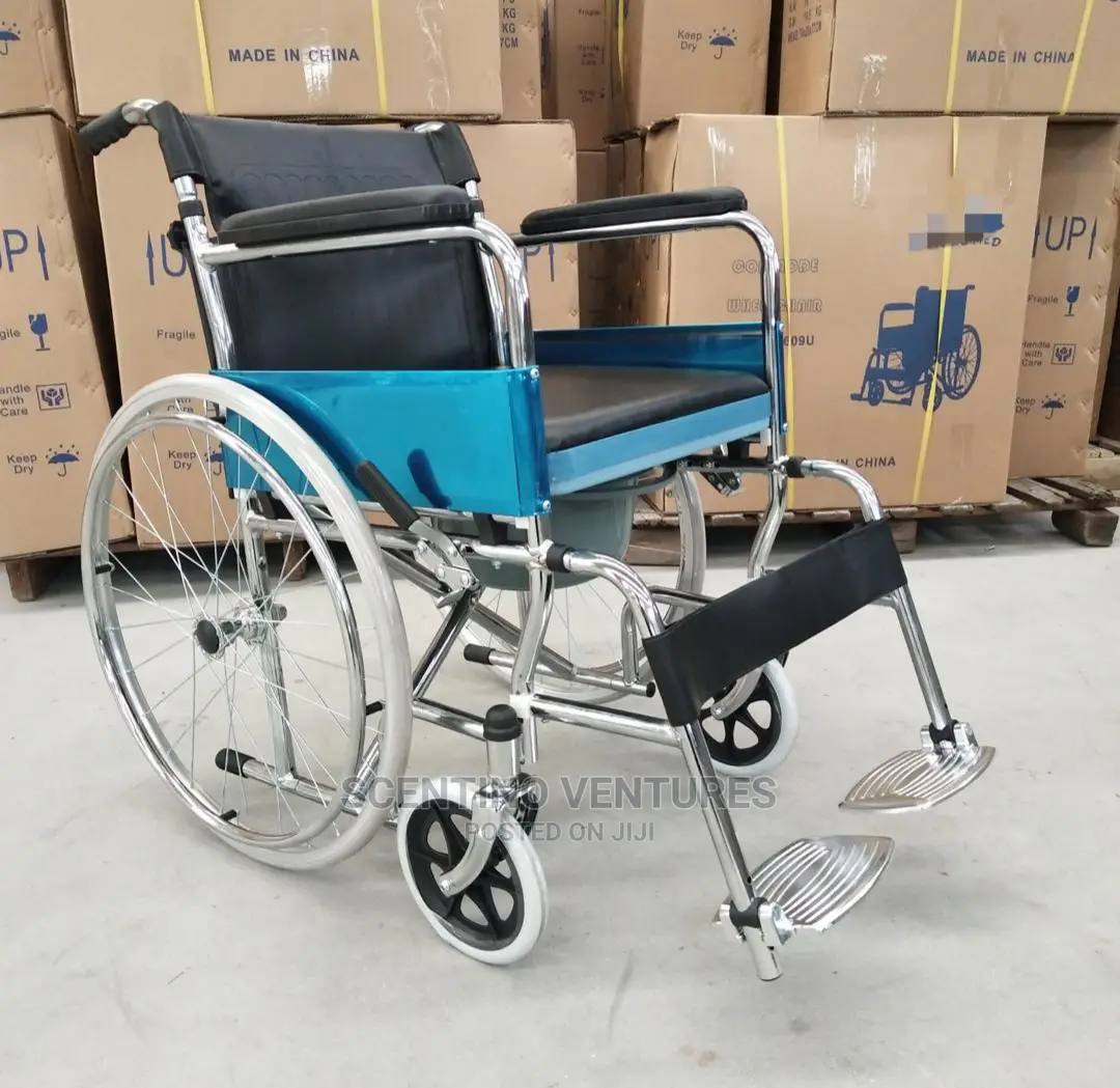 Commode Wheelchair (Short Back)