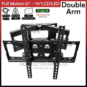 Full Motion Adjustable Wall Mount 32 -70”Led Slim Tv Bracket