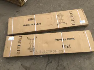 Mount-It! Adjustable Mobile Tv Cart With Shelf for 32-65"
