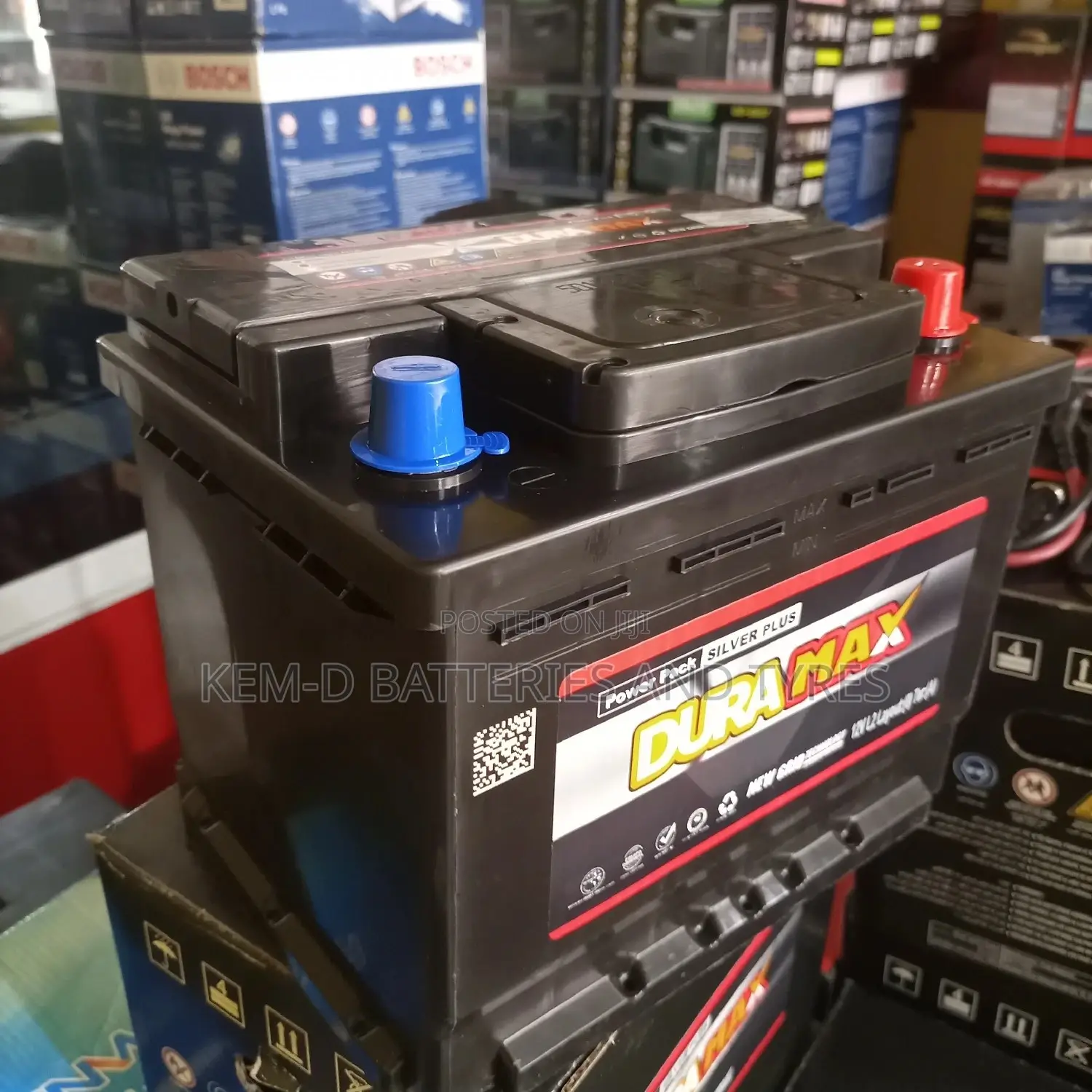 15 Plates Duramax Battery - Free Delivery