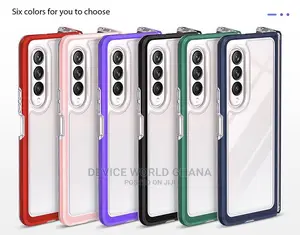 Blueo Trans. Hybrid Shockproof Case 4 Samsung Fold 3 Zflip3
