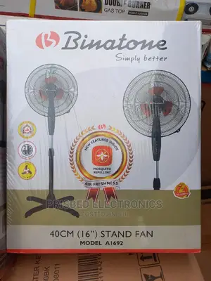 Binatone Durable Standing Fan 16"