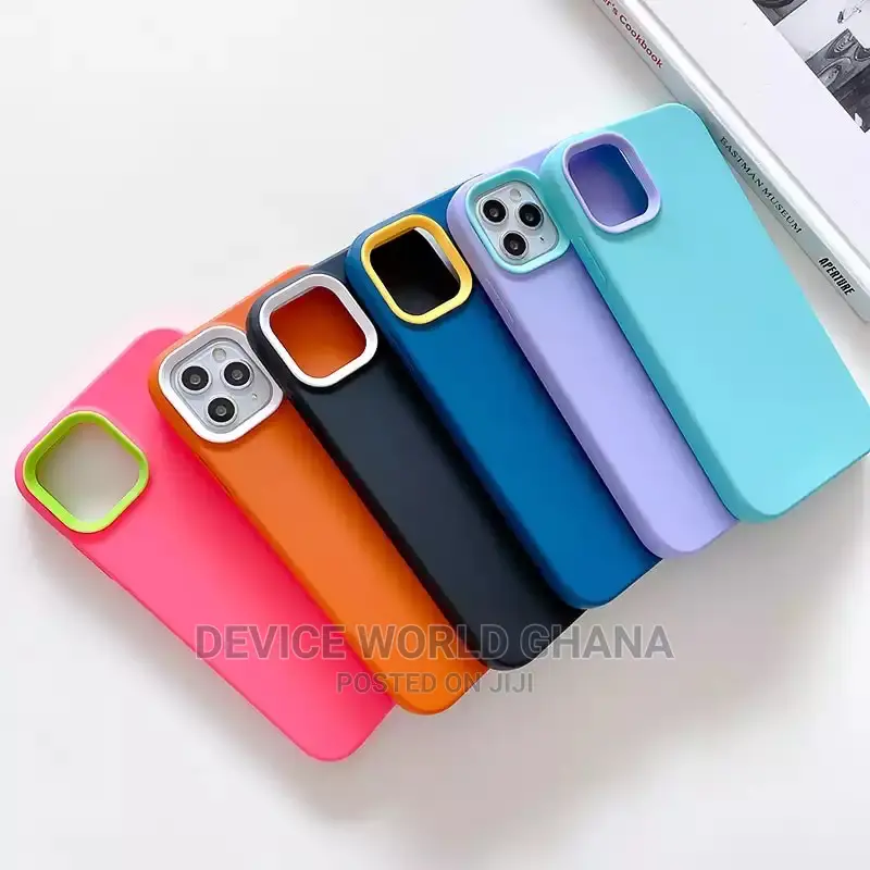 Silicone Shockproof 2in1( Case +Front Frame) Case 4 iPhones