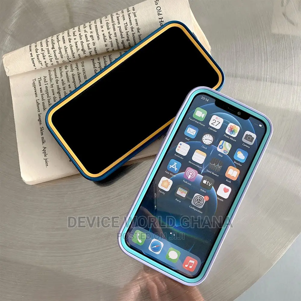 Silicone Shockproof 2in1( Case +Front Frame) Case 4 iPhones