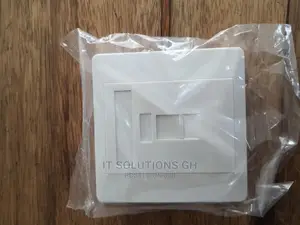 Single Wall Socket With Jack Cat6