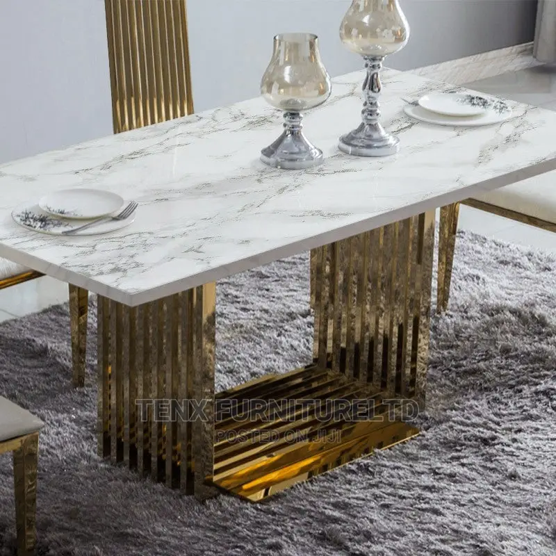 Dining Table With 4 Chair's (Modern Elegant)