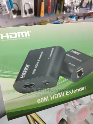 60m Hdmi Extender Over Cat6 With Micro Usb Port