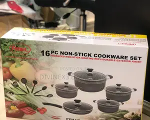 16pcs Amel Non Stick Cookware