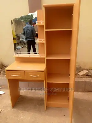 Wooden Dresser With Wardrobe