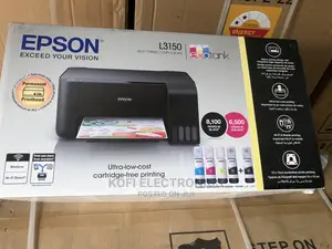 New in Box Epson Ecotank L3150 Wi-Fi All-In-One Ink Tank