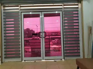 Greyish Window Blinds Curtains