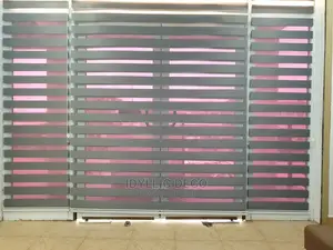 Greyish Window Blinds Curtains