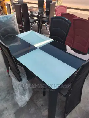 Glass Dining Table and Chairs