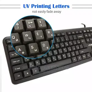 USB Wired Keyboard PC Computer