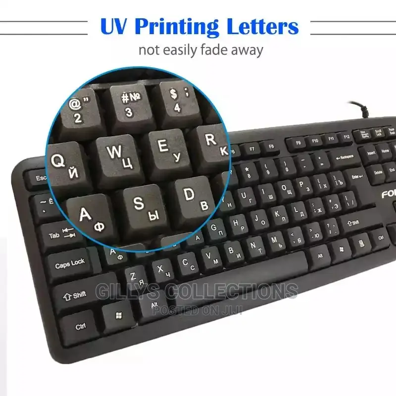 USB Wired Keyboard PC Computer