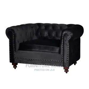 Great Black Single Couch  . Free Delivery