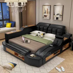 Chairman’S King Size Bed With Mattress For Sell With Free D
