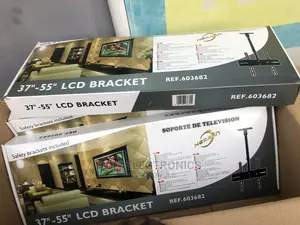 Durable Ceiling TV Mount Full Motion | Fits 32-55 Inch TVS