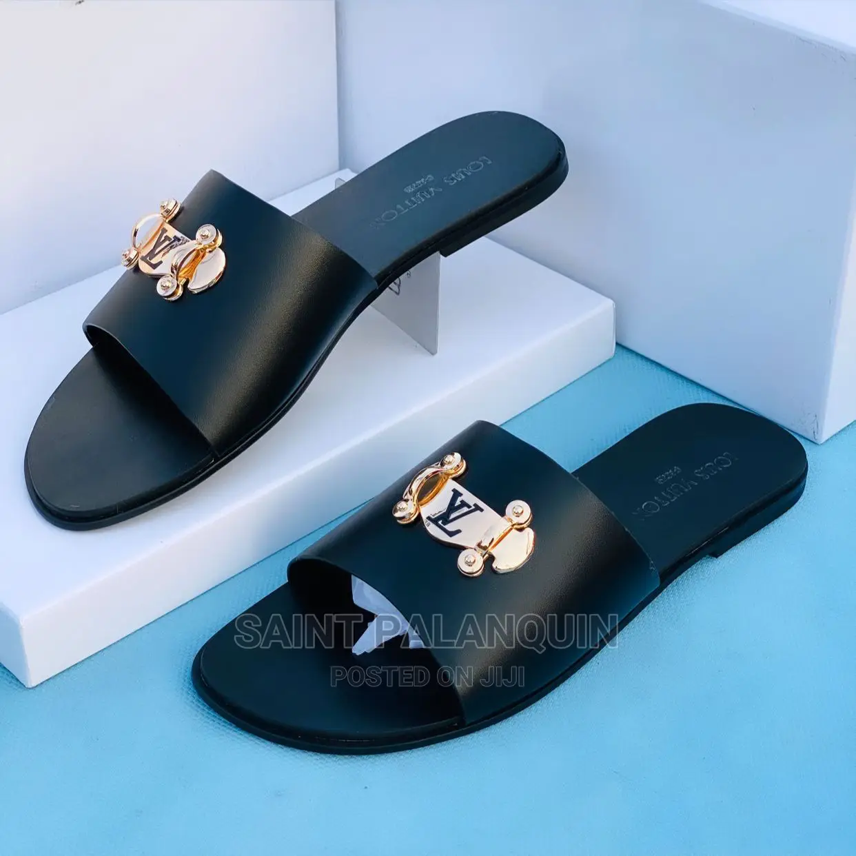 Men Cross Versace Slippers