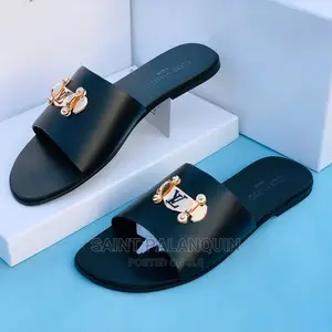 Men Cross Versace Slippers