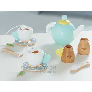 Wooden Afternoon Tea Set